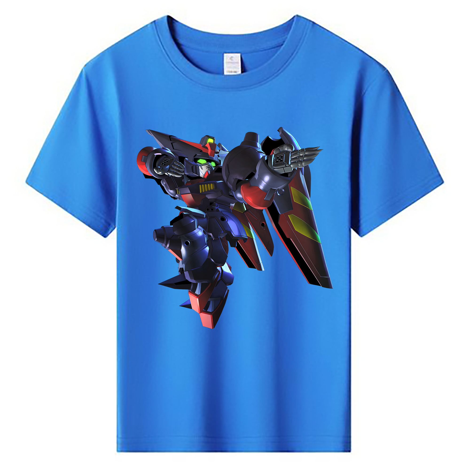 （画像用） 機動戦士ガンダム Mobile Suit Gundam 綿100％キッズTシャツ（フロントプリント）